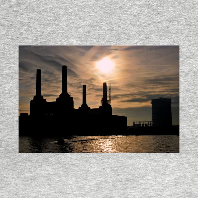 Battersea Power Station River Thames London by AndyEvansPhotos